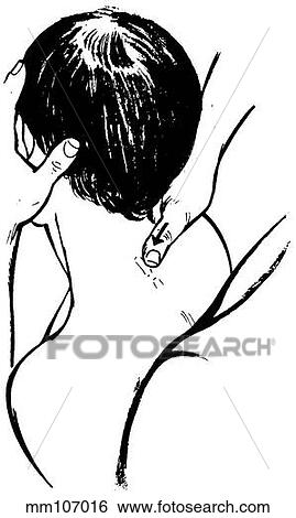 Technique II, cervicothoracic junction View Large Illustration Stock Illustration - Technique II, cervicothoracic junction. Fotosearch
