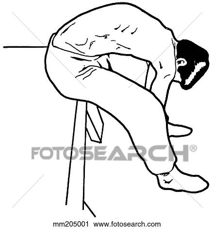 Exercise, back curl View Large Illustration Clip Art - Exercise, back curl. Fotosearch