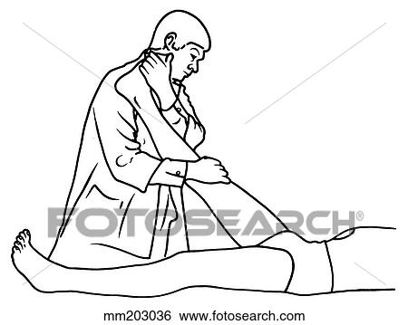 Test, straight-leg raising View Large Illustration Stock Illustration - Test, straight-leg raising. Fotosearch