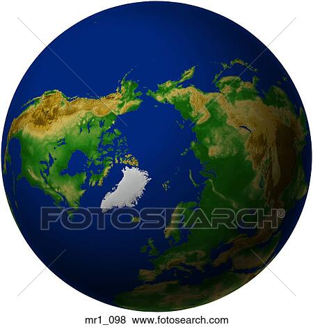 globe, map, north pole, relief, terrain View Large Photo Image Stock Photo - globe, map, north pole, relief, terrain. Fotosearch