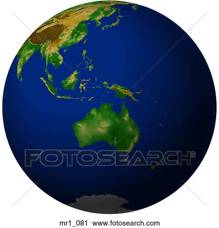 Stock Fotografie - globe, verlichting, kaart, indonesie, australie ... Stock Fotografie - globe, verlichting, kaart, indonesie, australie ...