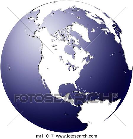globes, map, north america, world View Large Photo Image Stock Photo - globes, map, north america, world. Fotosearch