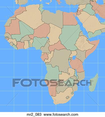 atlas, political, map, africa View Large Photo Image Stock Image - atlas, political, map, africa. Fotosearch