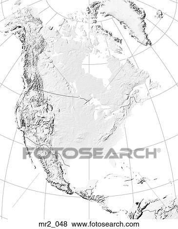 Stock Photo - map, united states, political, north america, atlas. Fotosearch