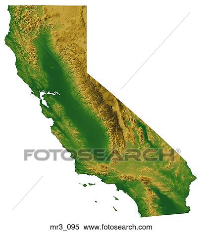 ca, california, map, relief, terrain View Large Photo Image Stock Photography - ca, california, map, relief, terrain. Fotosearch