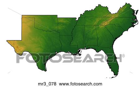 fl, florida, gulf of mexico, map, relief View Large Photo Image Stock Photo - fl, florida, gulf of mexico, map, relief. Fotosearch
