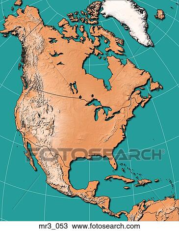 map, north america, relief, terrain, topographic View Large Photo Image Stock Image - map, north america, relief, terrain, topographic. Fotosearch