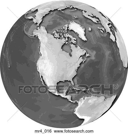 globe, map, north america, world View Large Photo Image Stock Photograph - globe, map, north america, world. Fotosearch