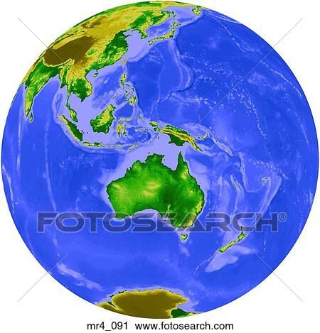 globe, relief, map, indonesia, australia View Large Photo Image Stock Image - globe, relief, map, indonesia, australia. Fotosearch