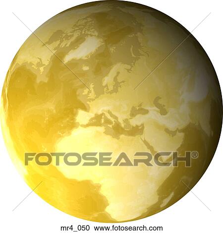 Stock Image - middle east, asia, map, globe, europe, africa. Fotosearch