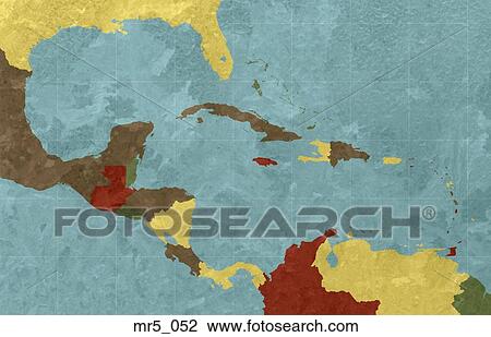 caribbean, map View Large Photo Image Stock Image - caribbean, map. Fotosearch