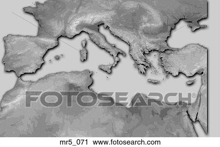 europe, map, mediterranean, relief, terrain View Large Photo Image Stock Image - europe, map, mediterranean, relief, terrain. Fotosearch