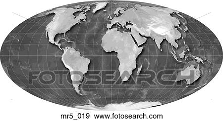 europe, map, mollweide, world View Large Photo Image Stock Photo - europe, map, mollweide, world. Fotosearch