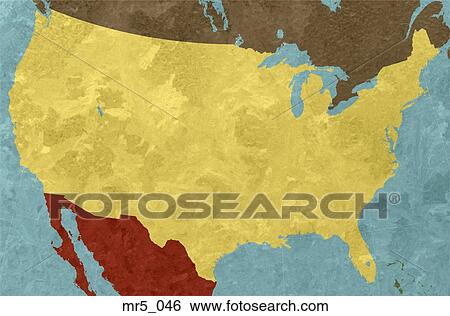 map, united states, us, usa View Large Photo Image Stock Photograph - map, united states, us, usa. Fotosearch