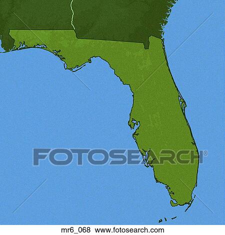 fl, florida, map, united states, us View Large Photo Image Stock Photo - fl, florida, map, united states, us. Fotosearch