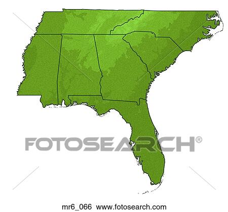 Fl political map florida atlas - Fl Political Map Florida Atlas Stock Photograph Mr6 066