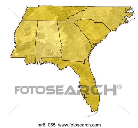 Stock Photography - fl, poltical, map, florida, atlas. Fotosearch