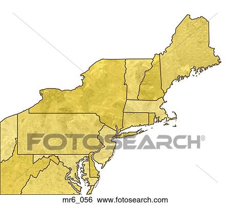 map, political, northeast, new england, atlas View Large Photo Image Stock Photograph - map, political, northeast, new england, atlas. Fotosearch