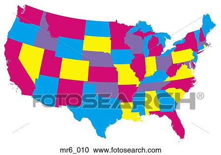 map, us, united states, politcal, atlas View Large Photo Image Stock Image - map, us, united states, politcal, atlas. Fotosearch