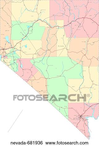 map, political, united states, usa, states View Large Photo Image Stock Photograph - map, political, united states, usa, states. Fotosearch