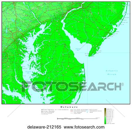 Stock Photography - map, contour, united states, usa, states. Fotosearch