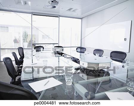 Empty boardroom View Large Photo Image Stock Photography - Empty boardroom. Fotosearch - Search Stock Photos, Pictures, Prints, Images, and Photo Clip Art