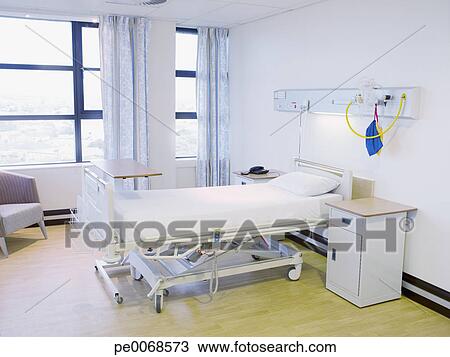 Stock Photo - Empty hospital room. Fotosearch - Search Stock Images, Poster Photographs, Pictures, and Clip Art Photos
