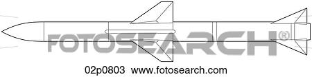 Clipart - aim-7 sparrow. Fotosearch