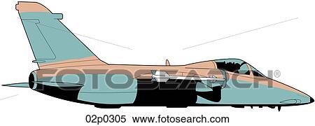 Clipart - amx fighter. Fotosearch