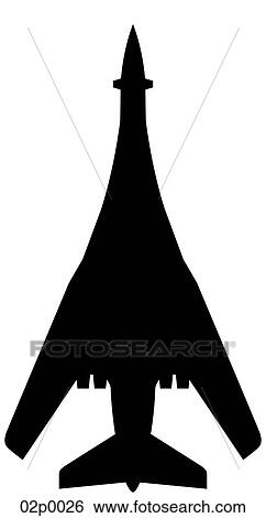 Clip Art - b-1 top icon. Fotosearch
