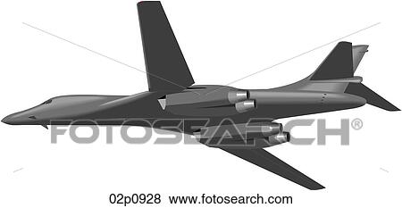 Clip Art - b-1b. Fotosearch