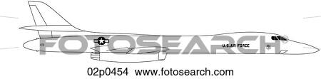 b-1b marked View Large Clip Art Graphic Clipart - b-1b marked. Fotosearch