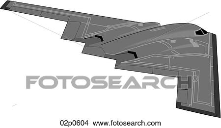 b-2 View Large Clip Art Graphic Clipart - b-2. Fotosearch