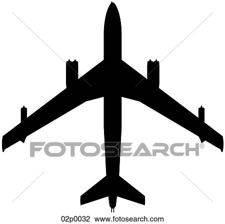 Clipart - b-47 top icon. Fotosearch