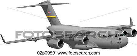 Clip Art - c-17a-1. Fotosearch