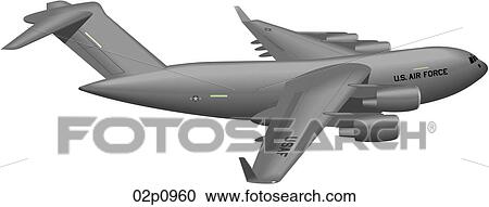 Clipart - c-17a-2. Fotosearch