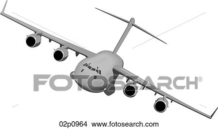 Clipart - c-17a-6. Fotosearch