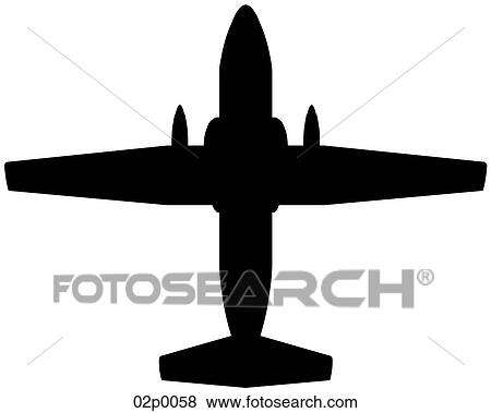 Clip Art - c160 transall top icon. Fotosearch