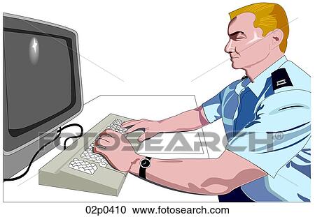 captain at terminal View Large Clip Art Graphic Clipart - captain at terminal. Fotosearch