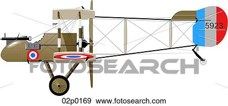 dehavilland side view View Large Clip Art Graphic Clip Art - dehavilland side view. Fotosearch
