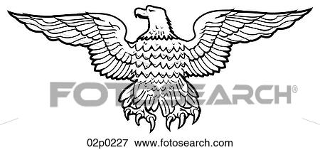 eagle without shield(dod) View Large Clip Art Graphic Clip Art - eagle without shield(dod). Fotosearch