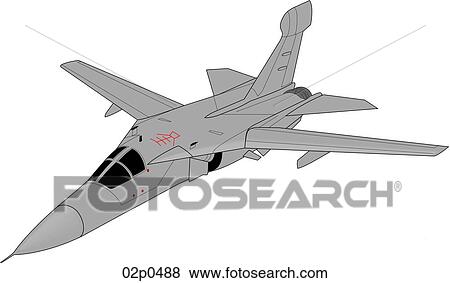 Clip Art - ef-111 raven. Fotosearch
