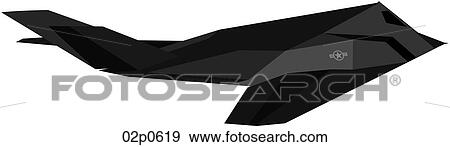f-117 side rear View Large Clip Art Graphic Clip Art - f-117 side rear. Fotosearch