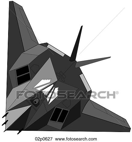 f-117a turning View Large Clip Art Graphic Clip Art - f-117a turning. Fotosearch