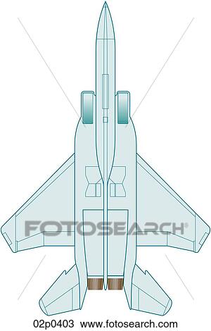 F 15 Belly Clipart 02p0403 Fotosearch