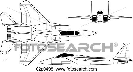 f-15 eagle 3v View Large Clip Art Graphic Clip Art - f-15 eagle 3v. Fotosearch
