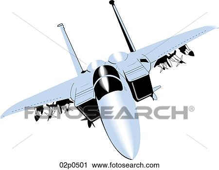 f-15 front in sun View Large Clip Art Graphic Clipart - f-15 front in sun. Fotosearch