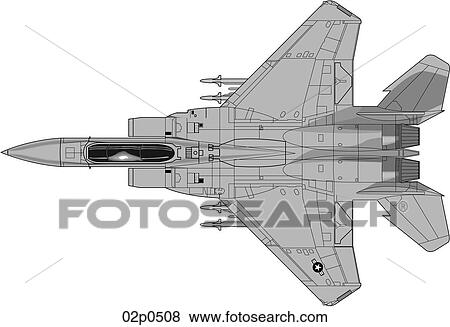 f-15 top detail View Large Clip Art Graphic Clip Art - f-15 top detail. Fotosearch