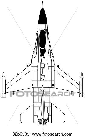 ｆ １６平面図 クリップアート 切り張り イラスト 絵画 集 02p0535 Fotosearch