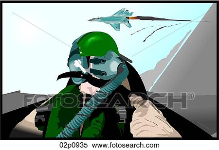 f-16 pilot w mig-29 View Large Clip Art Graphic Clipart - f-16 pilot w mig-29. Fotosearch